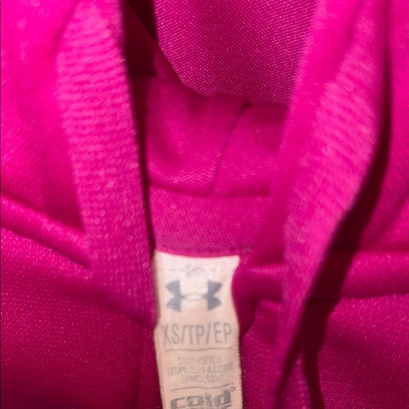 Under Armour Magenta Zip-Up Hoodie - Picture 4 of 4